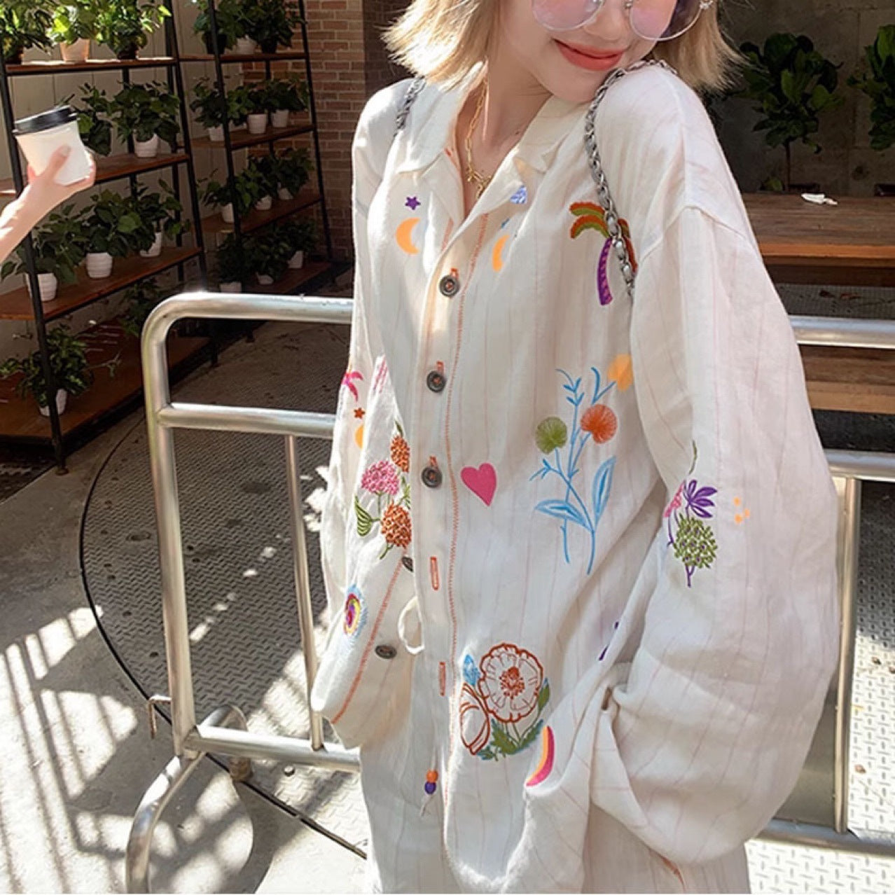 Summer Embroidered Shirt