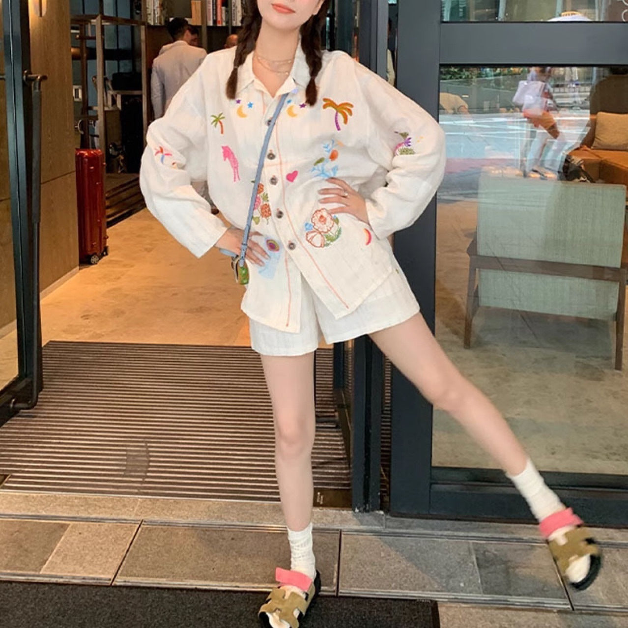 Summer Embroidered Shirt